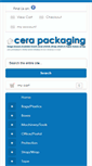 Mobile Screenshot of cera-packaging.com